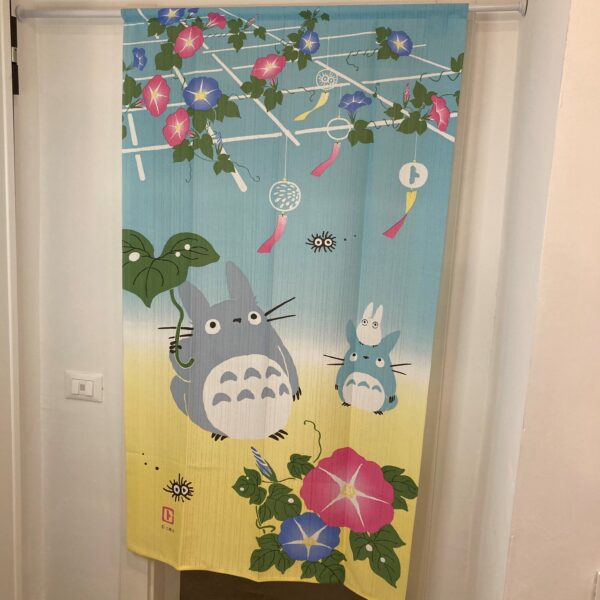 Noren Totoro con Asagao
