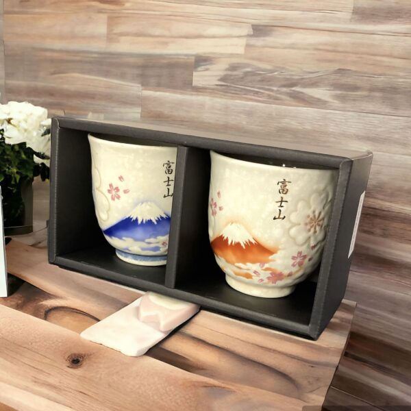Tazze con Monte Fuji